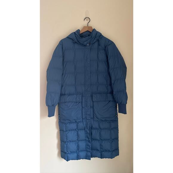 The Great x Eddie Bauer Long Down Puffer Parka Coat, Small - Picture 2 of 8